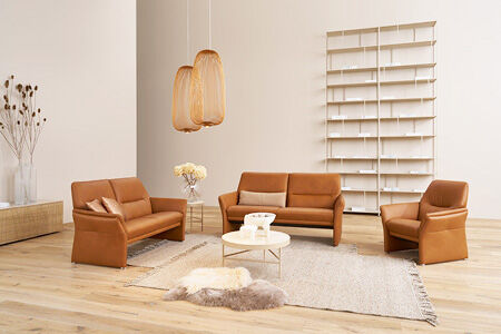 Modernes Sofaprogramm ohne Schnickschnack
