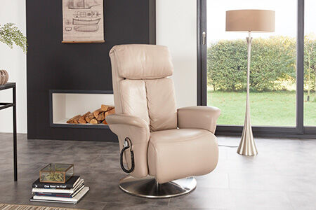 Fauteuil confort aux différents programmes de massages
